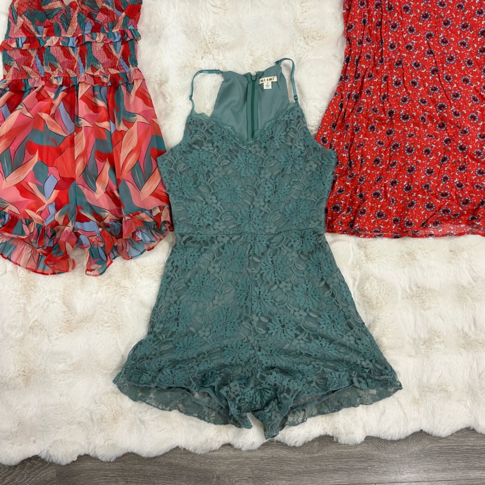 Luxxel|eyeshadow|miami lot of 4 jumpsuit romper mini dress - small - Picture 3 of 10